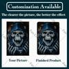Easter Plaque Metal Tin Signs Shabby Chic Painting Poster Skeleton Vintage Wall Art Sticker Pub Bar Home Casino Decor 20x30 cm