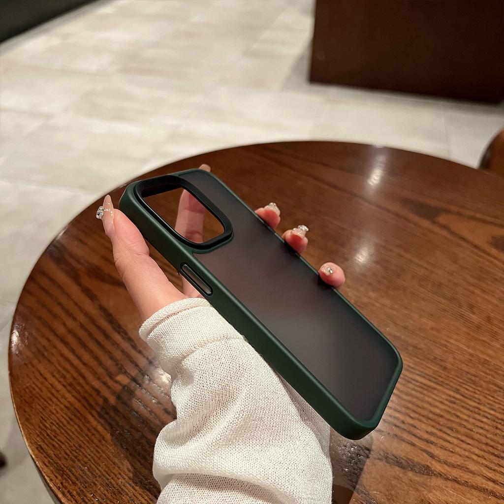 Applicable To IPhone17ProMax Phone Case Skin Matte Translucent Apple 14 Full Cover 15 Drop Protection Case