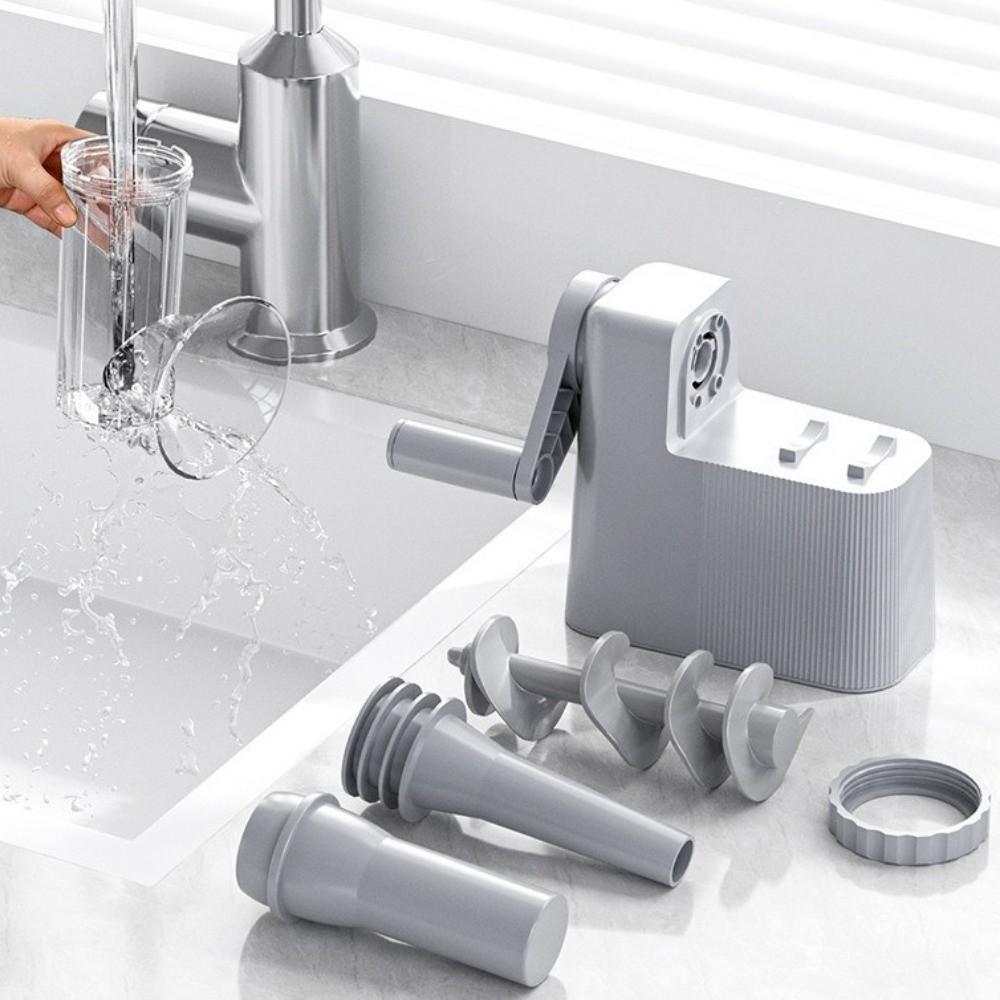 Homemade Manual  Sausage Stuffer Large Capacity Meat Grinder Filling Maker  Home Cooking