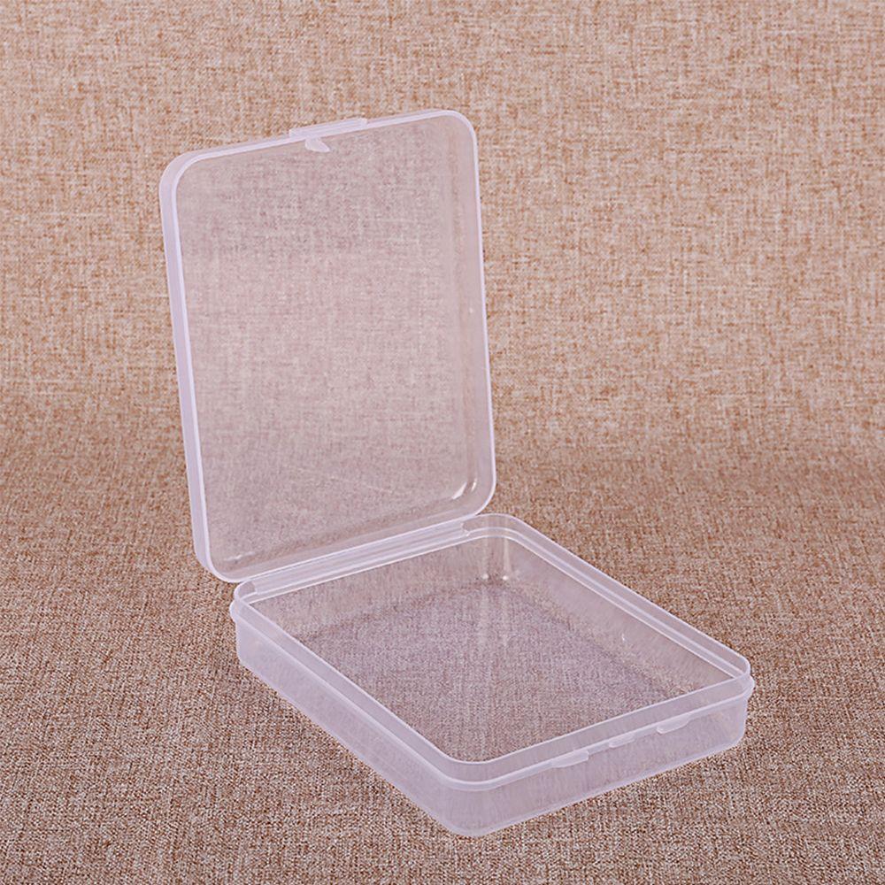 Dustproof Face Masks Portable Mask Storage Case Transparent Powder Puff  Case Storage Box