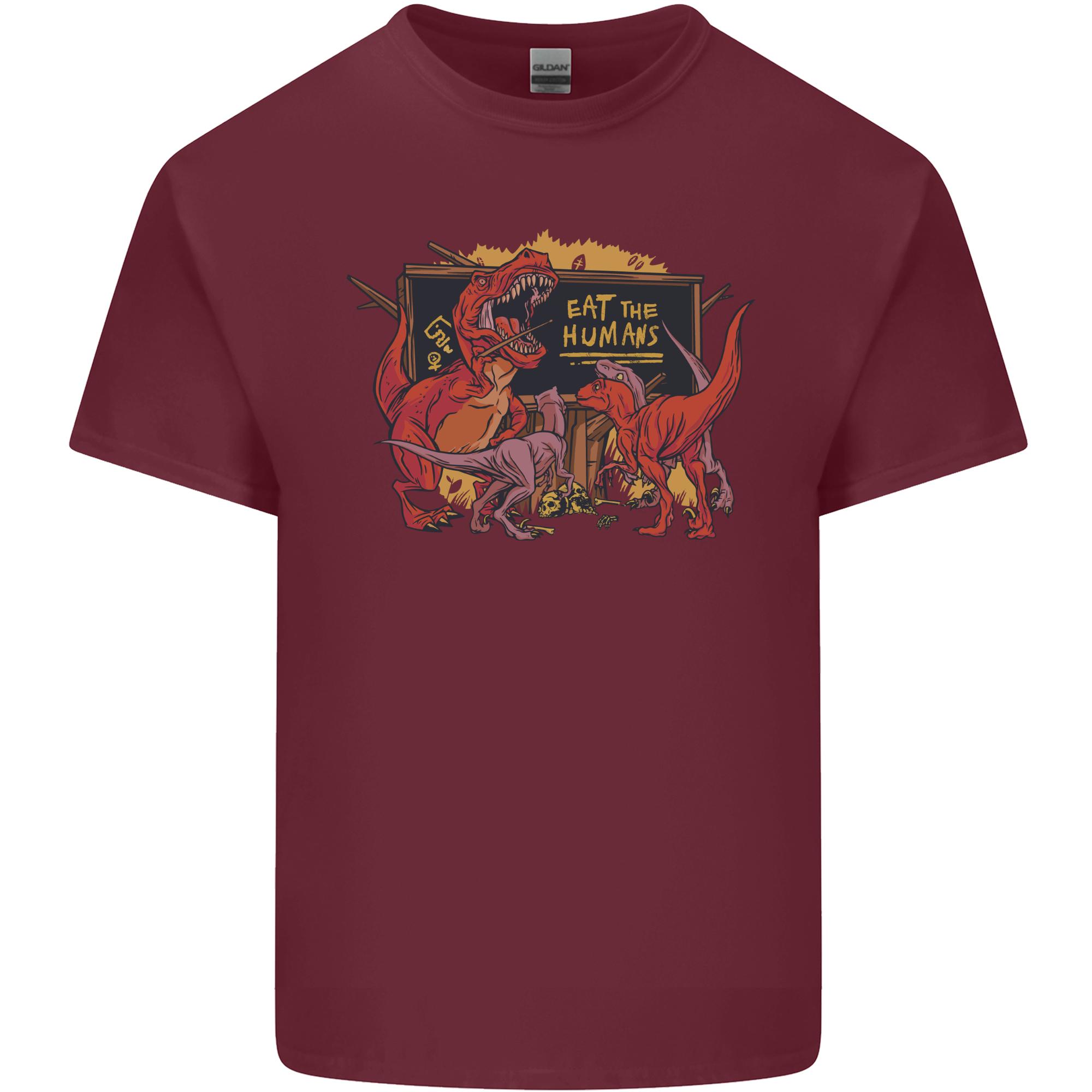 TRex Teacher Eat the HuUnisexs Dinosaur Funny Unisexs Light Cotton TShirt S