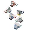 Florist Ceramic Mug with Flowers, Turquoise & , DUKA