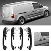 4PCS Car Front Rear Left Right Exterior Door Handle with Keys Fit for Golf MK1 MK2