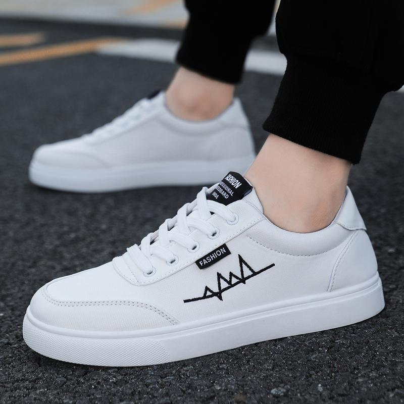2025 new canvas shoes men's low-top casual student shoes men's trendy shoes Korean version of trendy versatile board shoes men's shoes
