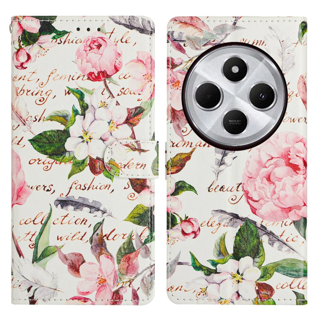 Leather Case For Xiaomi Redmi 14C 4G/Redmi A3 Pro 4G/Poco C75 4G Pattern Printing Wallet Stand Flip Phone Cover