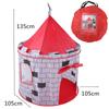 Folding Castle Knight Pops Up Tent Play Toys Kids Indoor Outdoor Gift Playhouse