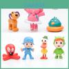 Adorables 7 Figuras de Acción de Pocoyo Zinkia Miniaturas Perfectas Para Decoración de Pasteles