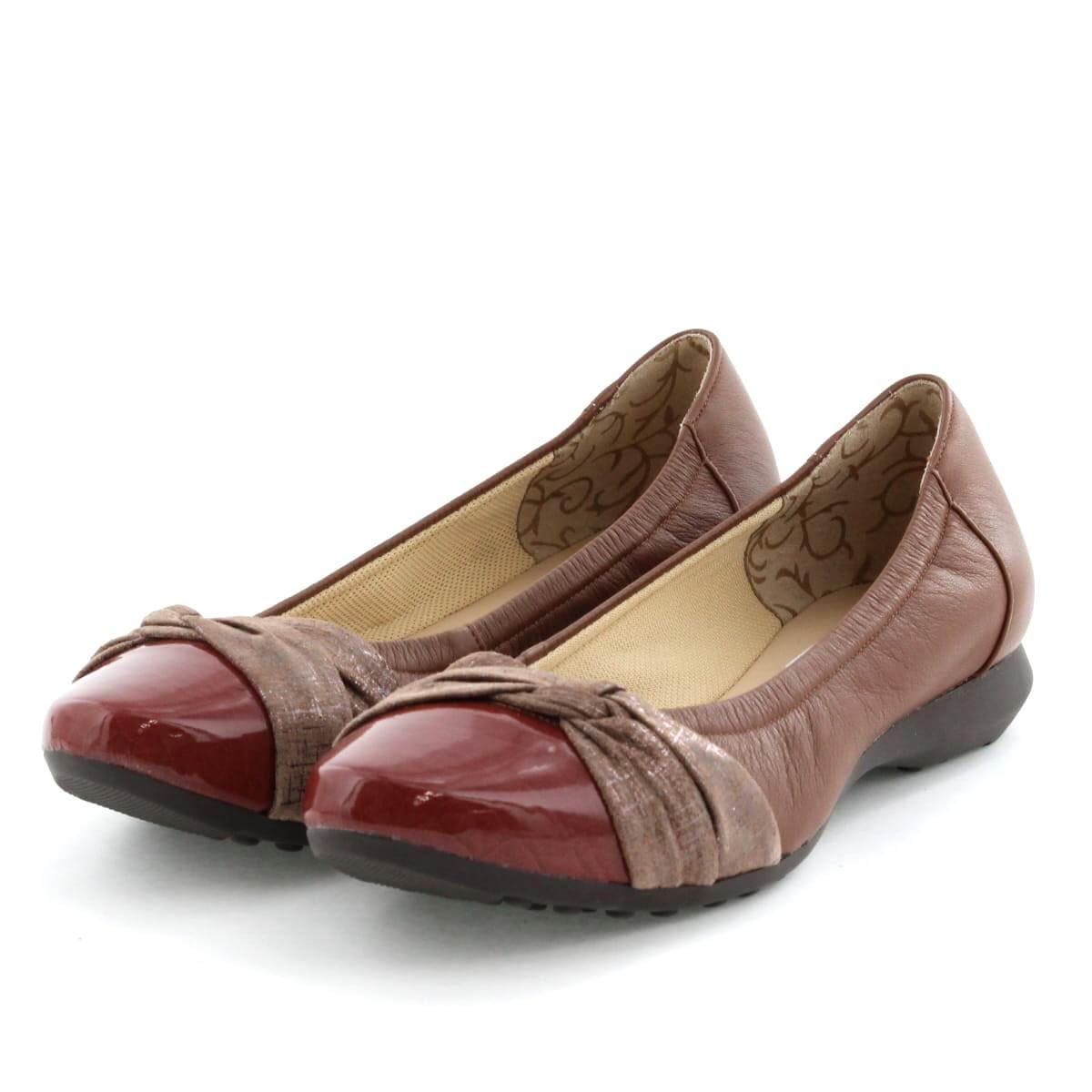 Himiko Cross Ribbon Sneaker Pumps633308 Brown 240 18340₽