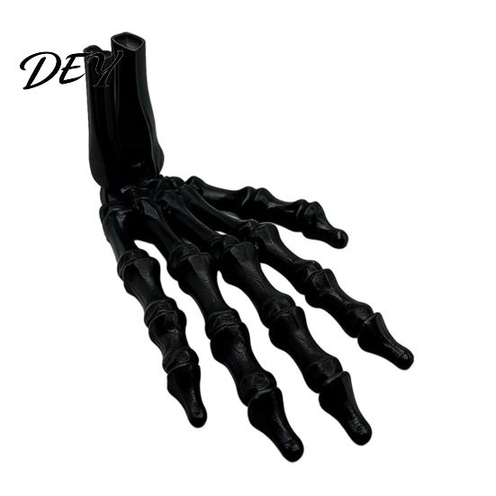 Skeleton Hand Dek Decor 3D Printed Figurine, Spooky Bone Statue for Desktop Sculpture Halloween Party, Gothic Model, Desk Figurine