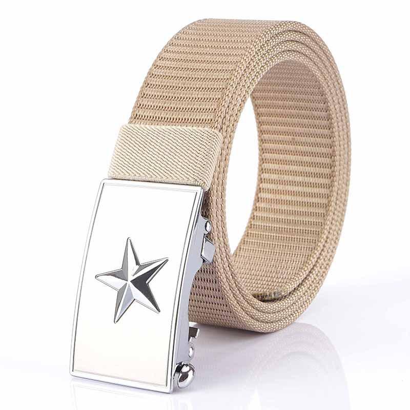 3.5 Inner Nylon Belt Toothless Automatic Buckle Outdoor Tooling Men s Fire 120cm