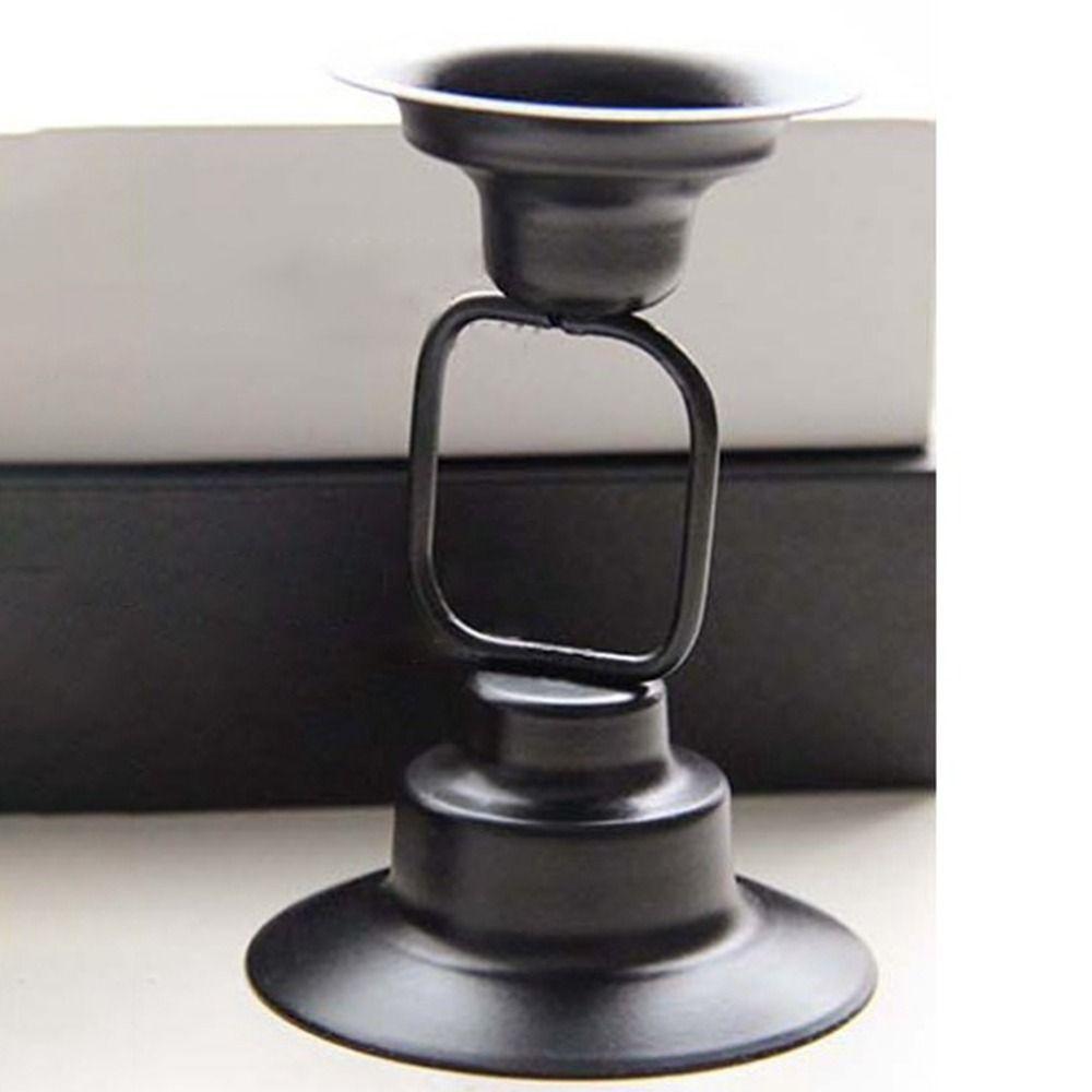 2Pcs/set Unique French-style Candle Holder Durable Desktop Candlestick  Living Room