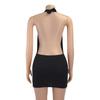 Women's Sexy Bandage Sling Dress Sleeveless Colid Summer Suspender Dress