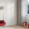 Metal Christmas Tree Gold 150 cm Powder Coated Steel