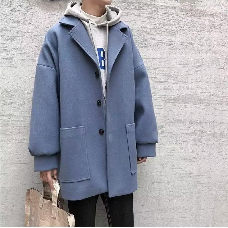 

Мужское шерстяное пальто и повседневный пиджак Cross-Border для осени/зимы