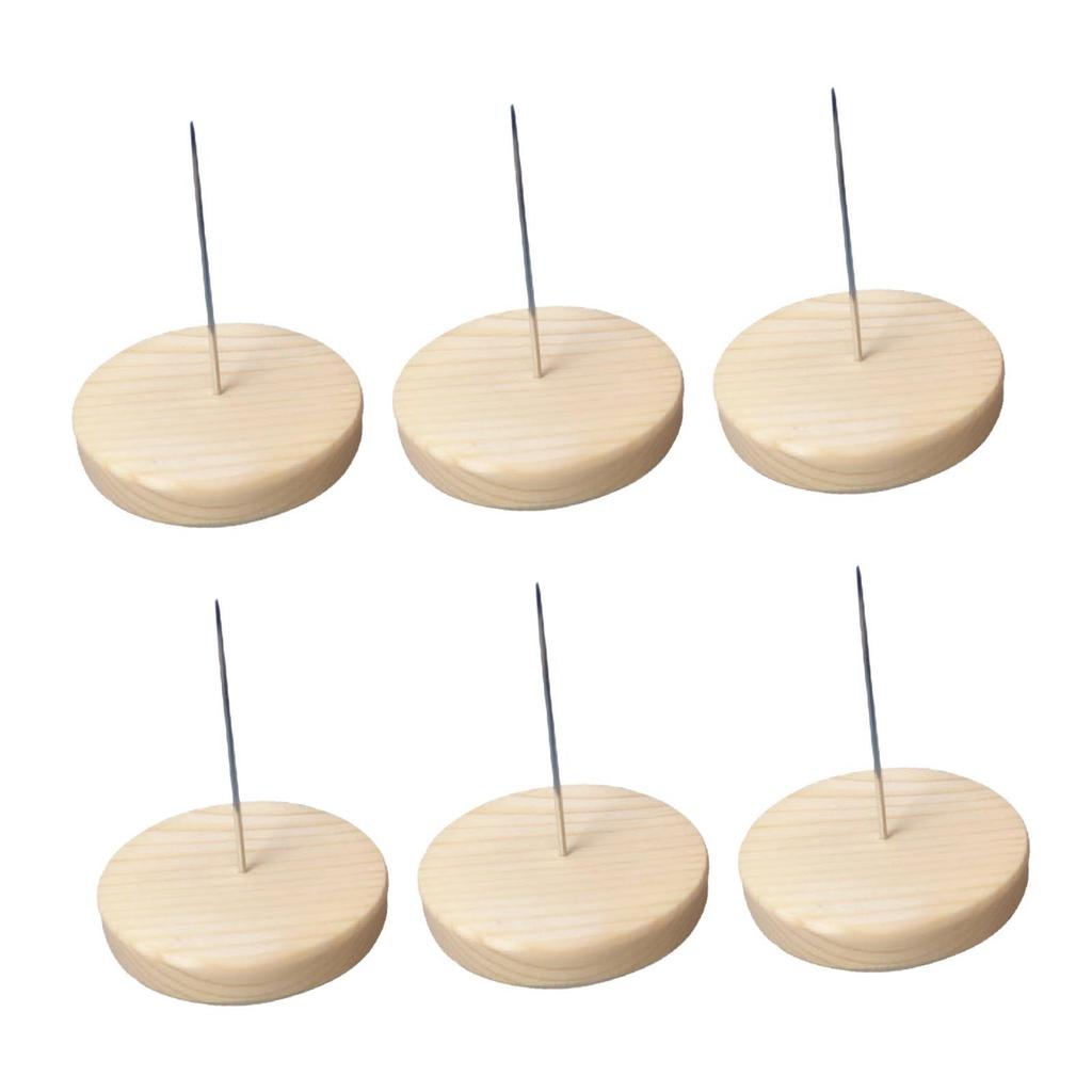 6 Pieces Crochet Dolls Display Stand Stable Pin Doll Display Holder for Action Figures Dolls Crochet Dolls Felting Animal Dolls