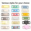 NEW AF1 Diamond Shoe Charms Fashion Laces Buckle Quality Metal Shoelaces Decoration Chapa Air Force Shoes One  Accessories 1Pair
