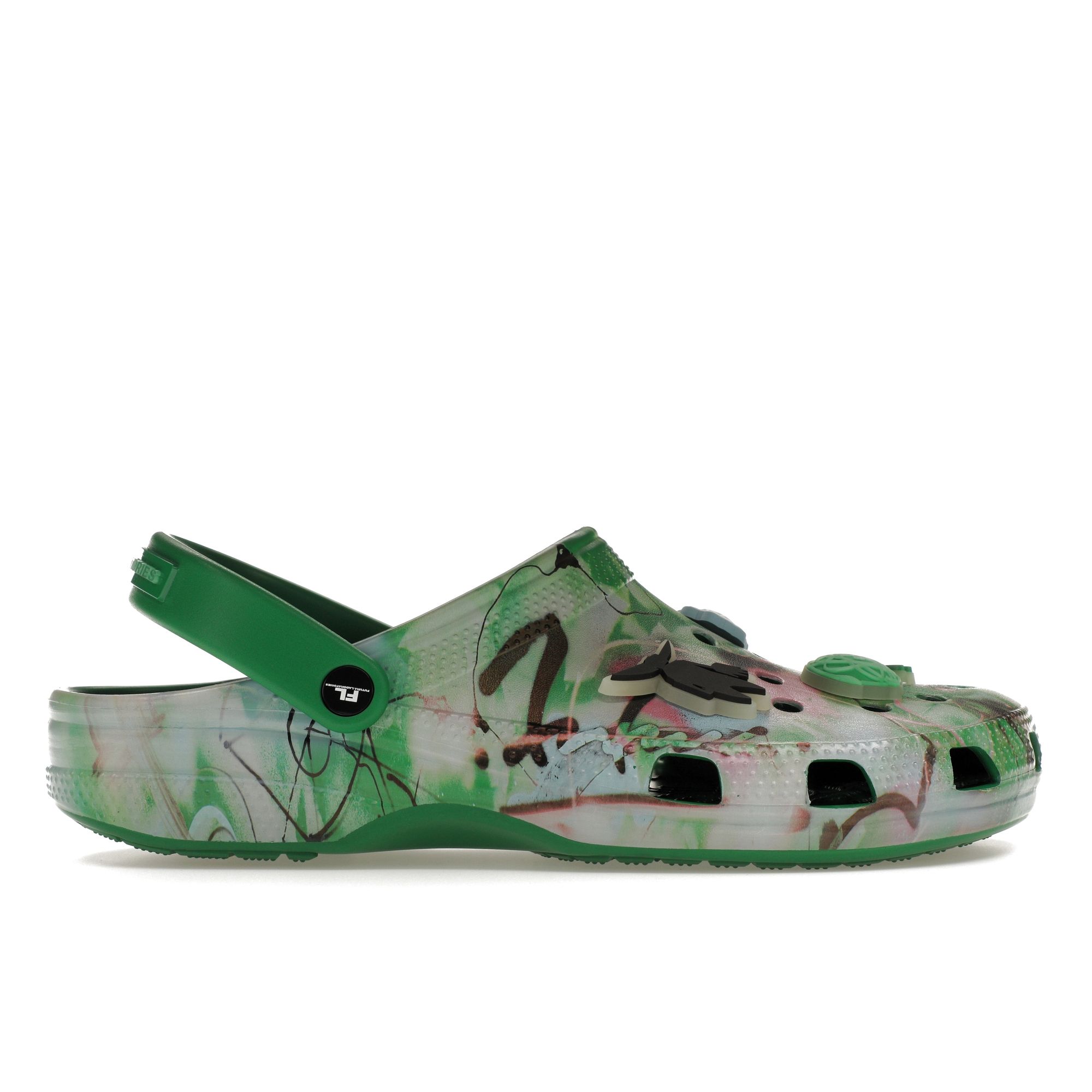 Crocs Classic Clog X Futura Laboratories Green Ivy Unisex 209622-3WH 39-40