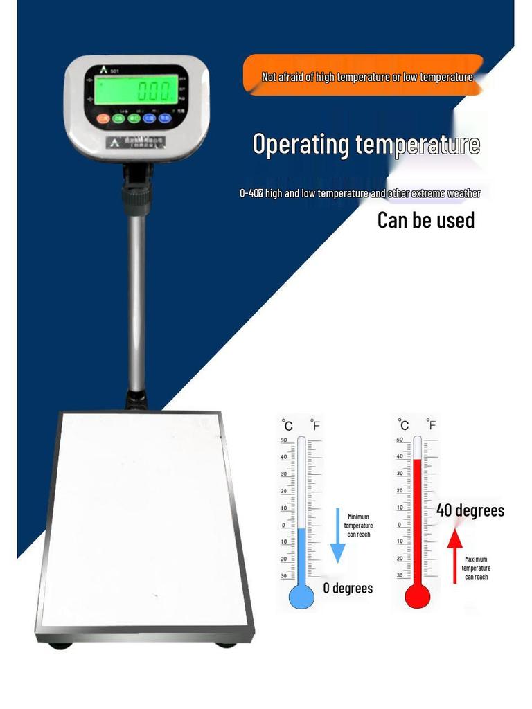 Electronic Weighing Scale: 50kg/60kg/100kg/200kg Kitchen & Platform Models
