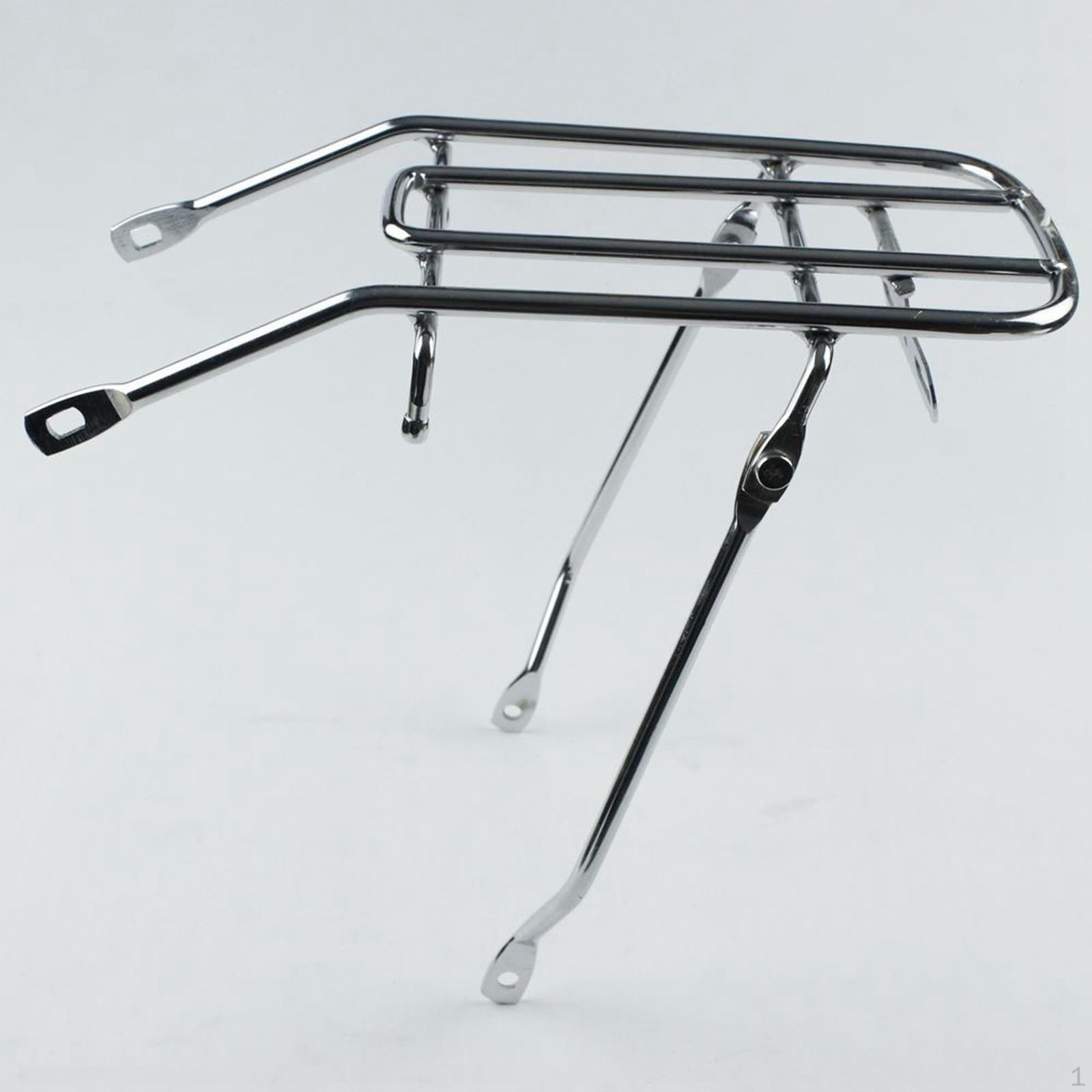 

14-дюймовый складной задний багажник из высокопрочной стали, универсальный, профессиональный, 11,4x5,5 дюйма, легко