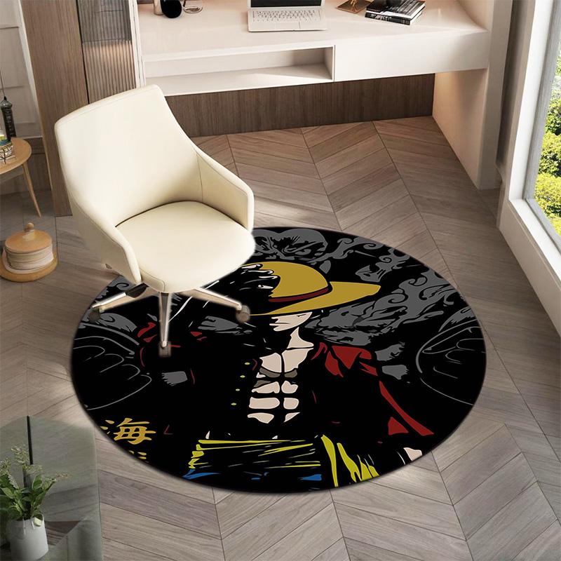 Cute Monkey D. Luffy from the Japanese manga ONE PIECE carpet is soft, home, bedroom, door mat decoration, and non slip carpet E16