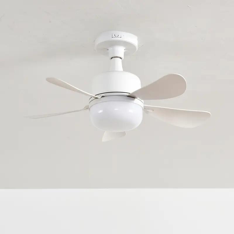 Потолочный вентилятор-светильник с лампочным цоколем E27, адаптером 120мм, потолочным патроном Е27 и пультом