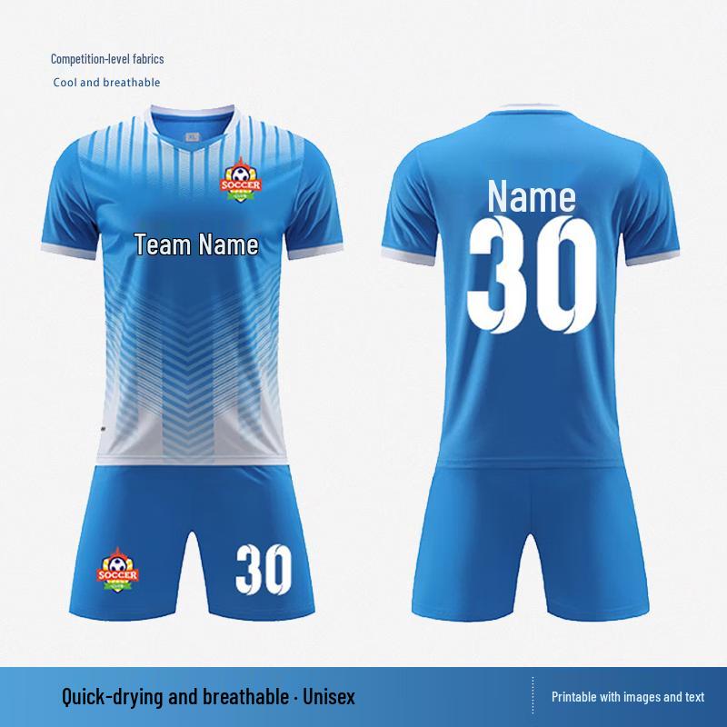 

Tongye Breathable Football Training Uniform Set 3XS-4XL