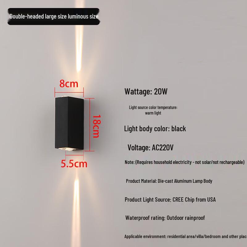 LED Corridor Wall Washer Light