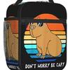 Children'S Cartoon Lunch Bag Large Capacity Lunch Box Bento Bag Thickened Aluminum Foil Portable Thermal Insulation Bag