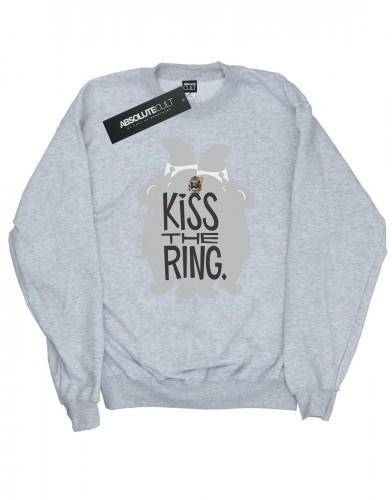 Disney Womens/Ladies Zootropolis Kiss The Ring Sweatshirt L noir