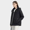 FILA Heritage Vintage Classic Comfortable Waterproof Parka Hooded Warm Cotton Jacket Women jackets F11W618901F-NV