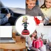 Solar - Dancing Figurine, Dancing Toy Doll Dashboard Doll, Suitable For Desk, Window Sill, Car Dashboard Decoration