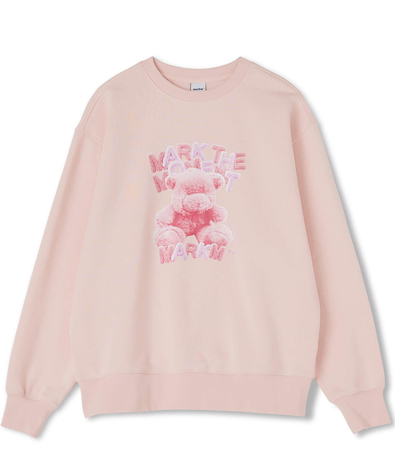 Mark M Teddy Bear Crewneck Sweatshirt (Mjibh8410) Bk/S