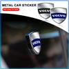 Car Metal Sticker Custom Shield Car Rear Trunk Shield Emblem Badge Sticker For Volvo XC60 XC90 S60 S80 S40 V40 V60 V70 V50 XC70