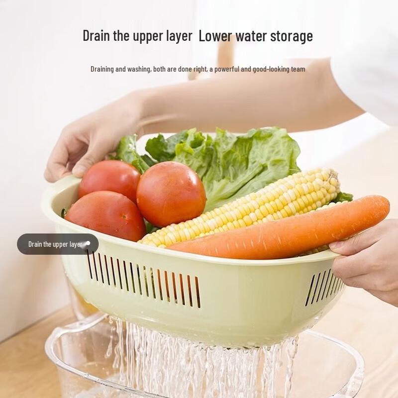 Multi-function Rice Washer and Strainer