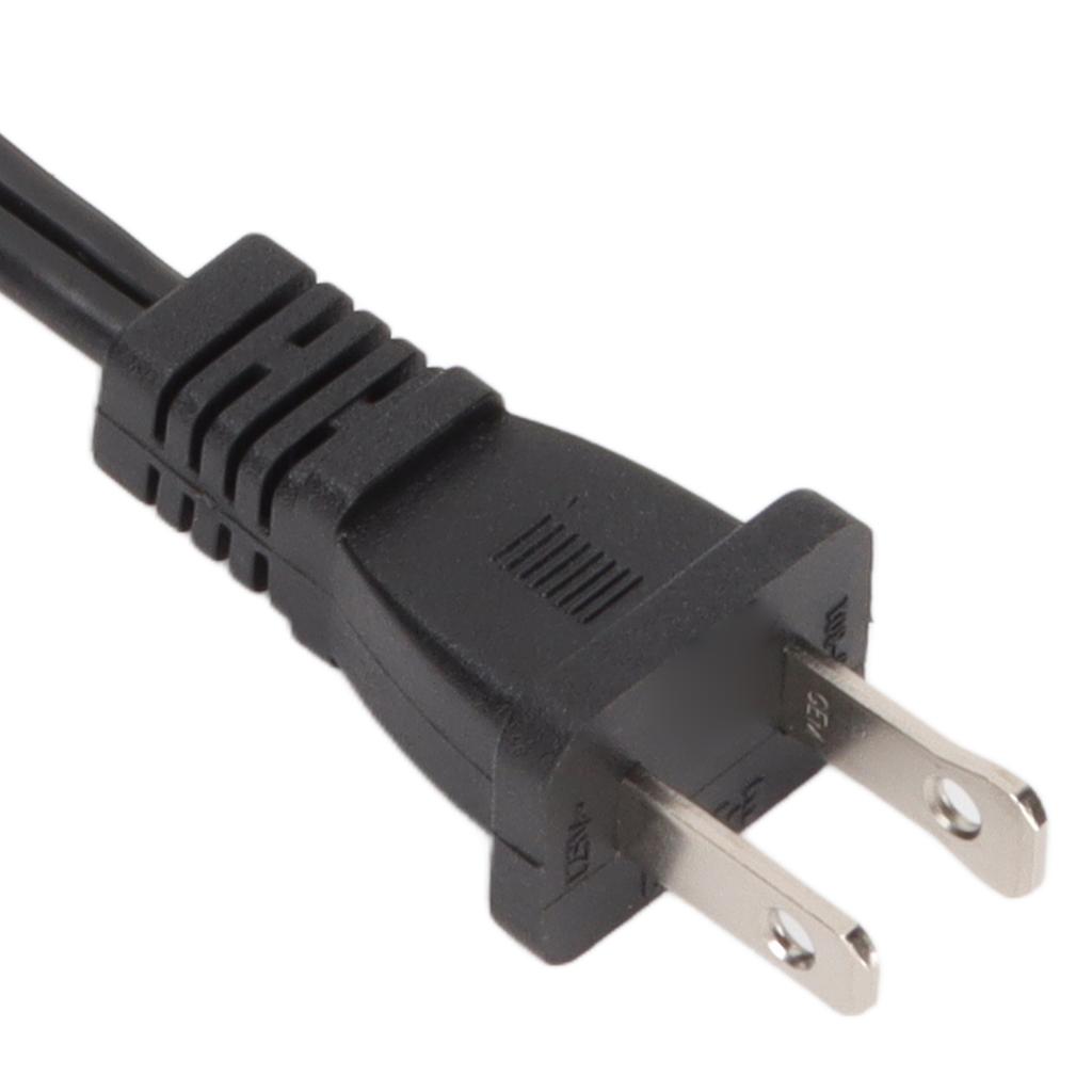 Power Extension Cord with On Off    AC 2 Prong Male Female Power Cable for 1‑15P Male to 1‑15R Female Plug