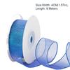 40mm 10 yards Fishtail Organza Ribbon Polyester DIY Gift Wrap  for Decorating Weddings