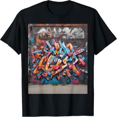 T-shirt Art Urbain Wonder Graffiti Dynamique