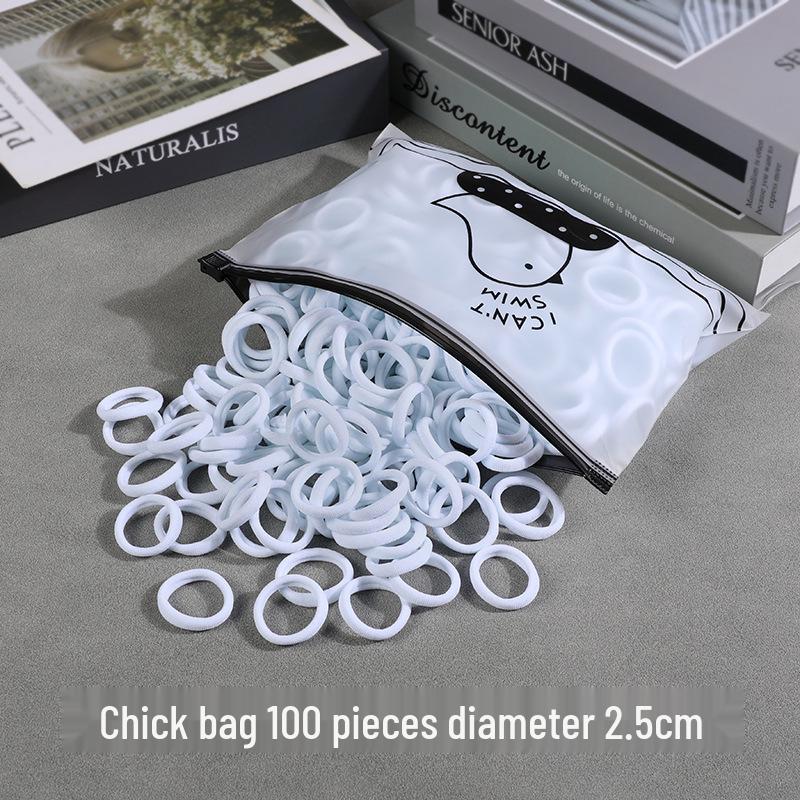 High-Elasticity Hair Ties for Girls - Gentle on Hair, Perfect for Children's Hairstyles