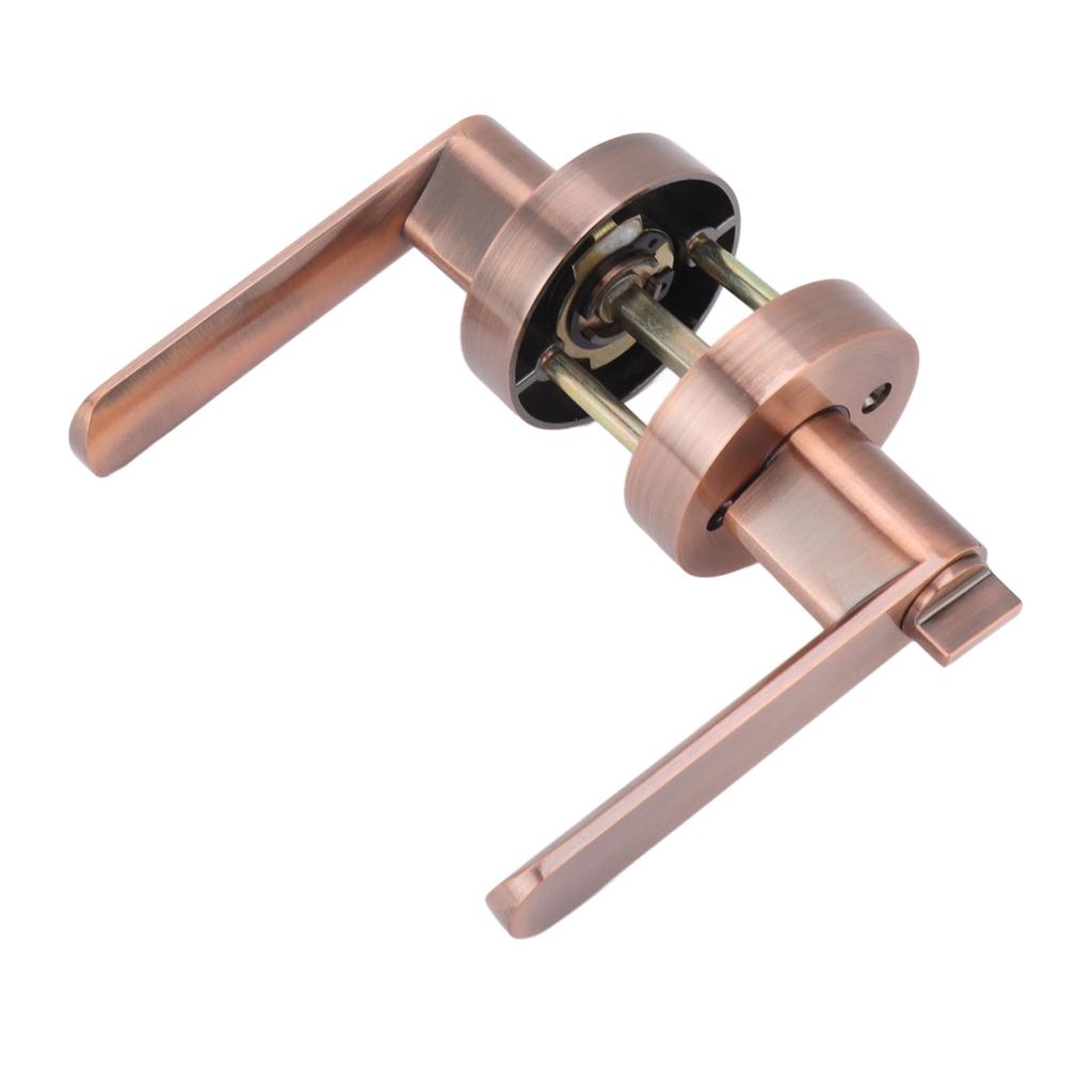 Passage Door Lever Set Aluminum Alloy Simple Modern Door Entry Lever Lock for Hallway Closet