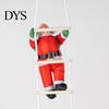 Climbing Santa Claus Decoration Plush Ladder Decoration, Cute Christmas Doll Hanging Ornament with for Xmas Tree, Holiday Window, Party Decor