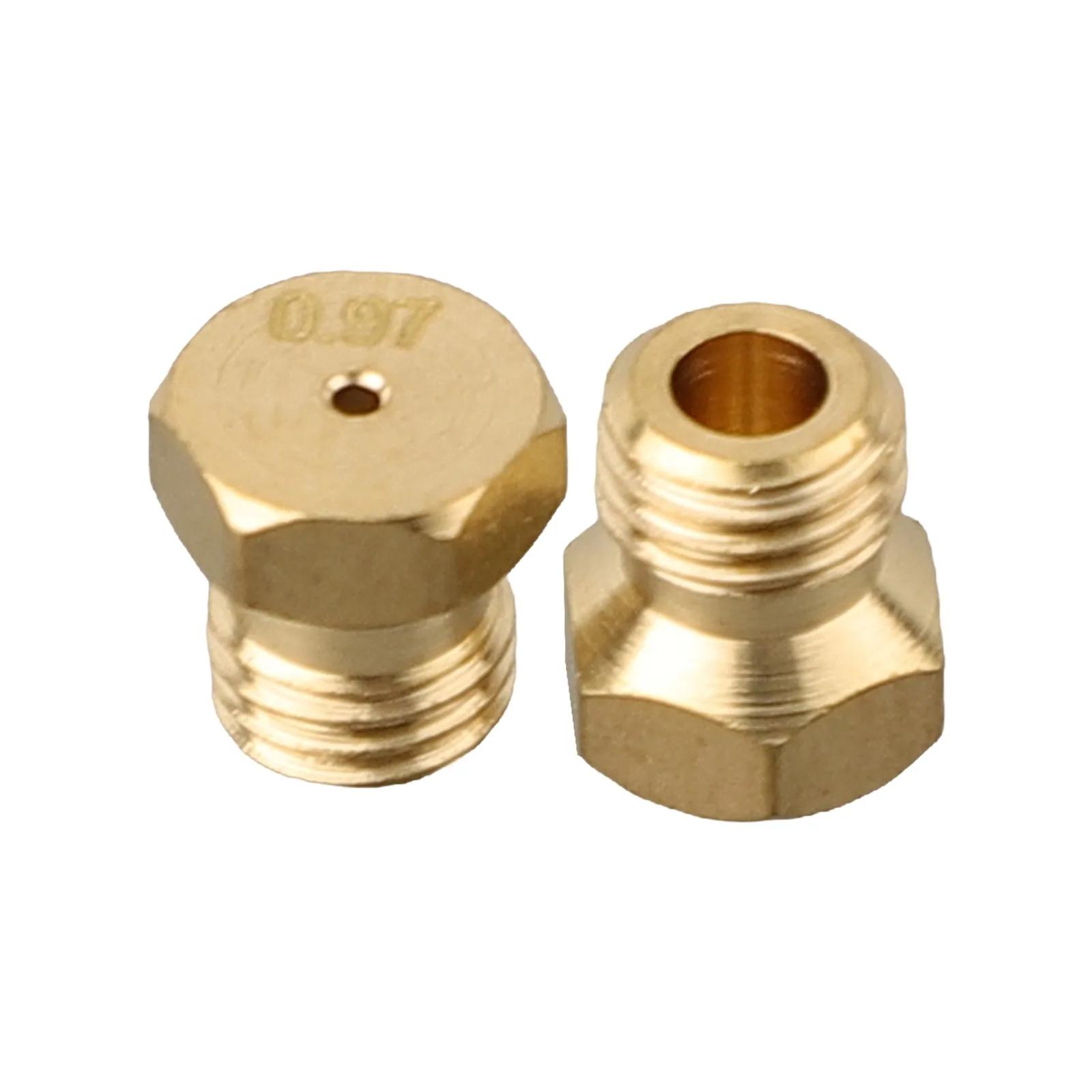 

5PCS Gas Nozzles Gas Hob Conversion Kit Brass Material Height 9mm Multiple Nozzle Sizes Compatible With Natural Gas China Mainland