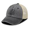 Black Bears Family Printed Baseball Hat Adjustable Inelastic Trendy Vintage Sporting Cap For Women Unisex Outdoor Travel Hiking