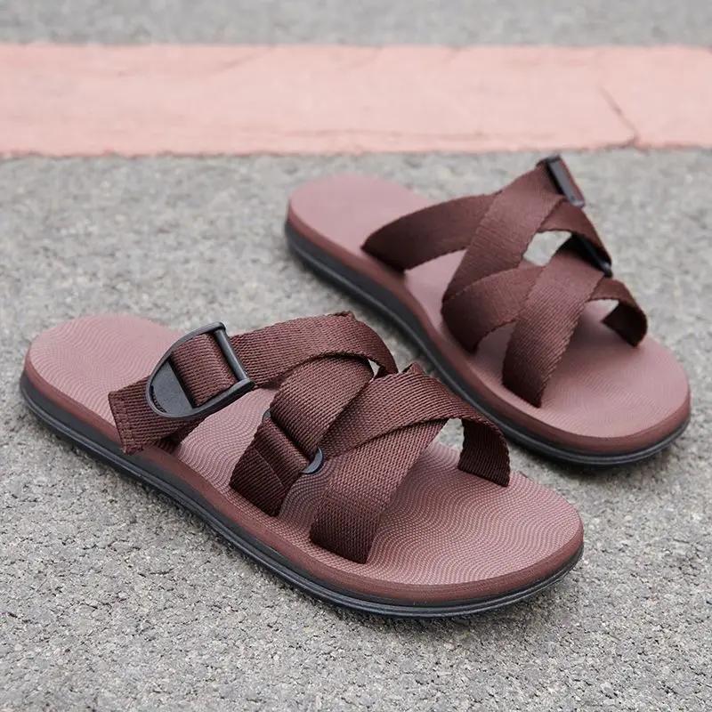 Male Slipper Flat Beach Men's Shoe Eva Rubber Slides Fun Casual Y2k Trend 2025 Comfortable Summer Sale Designer Luxury