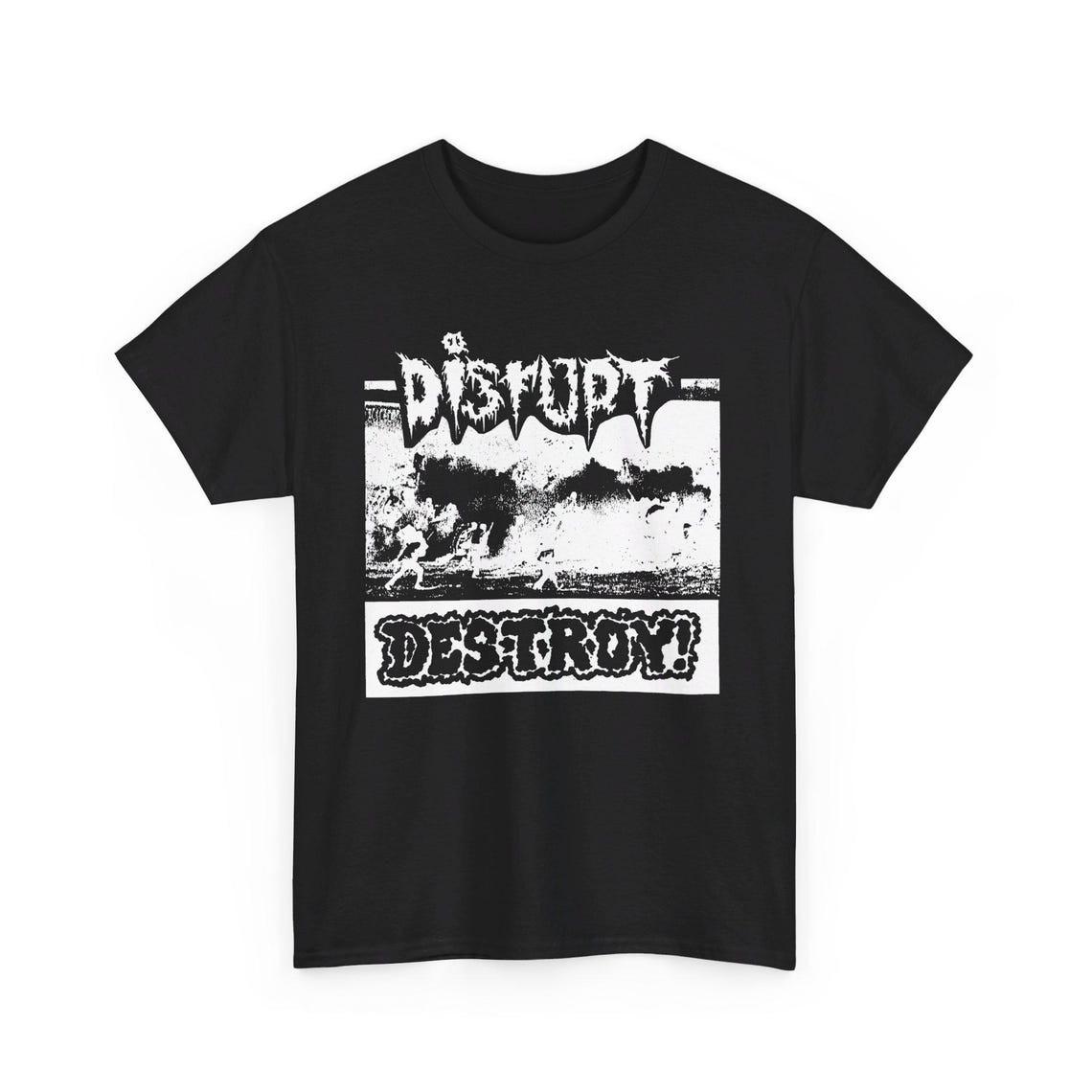 

Футболка Disrupt, Destroy, Crust Hardcore UNISEX XL