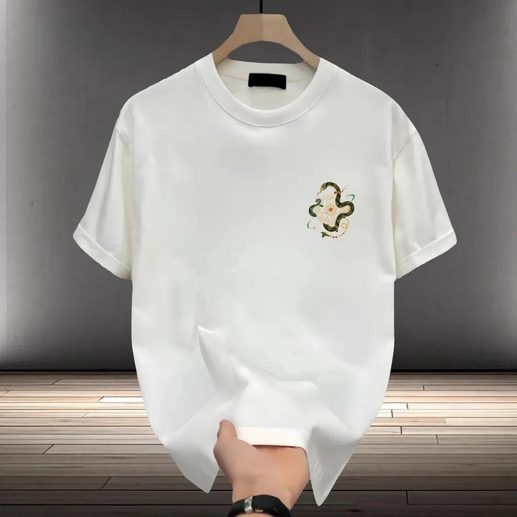 Summer Men Women Round Neck Short Sleeve Print T Shirt Breathable Sport Tops