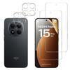 Szkło Hartowane do Xiaomi Redmi Note 15 PRO 5G i Ochrona Aparatu [Zestaw 2 szt.] Folia Szklana Ochronna Phonillico®