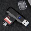 USB3.0 Card Reader Multifunctional High Speed SD/TF Card Support Storage Card Reader Mobile Phone Accessories