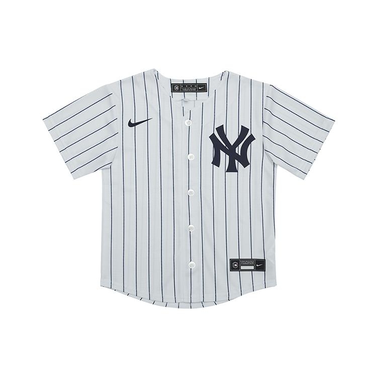 Nike New York Yankees Shirt Summer Kids' White (Unisex) Casual Shirts 3Z3B3ZWAB NYY