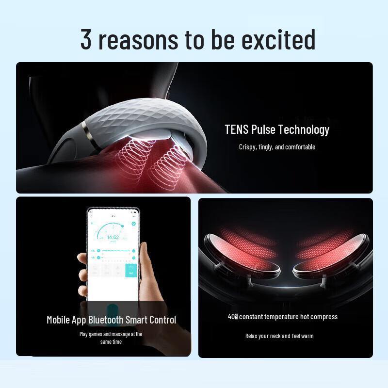 SKG K3 Rechargeable Neck Massager CN Plug (adapter Included)