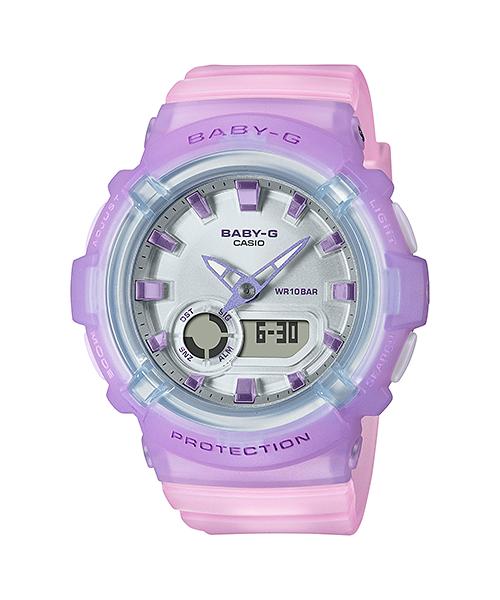 

Casio Baby-G Women s Resin 100M Water Resistant Analog Shock Resistant Quartz Watch BGA-280-6A золотой